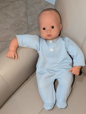 American Girl Bitty Baby In Blue Sleeper